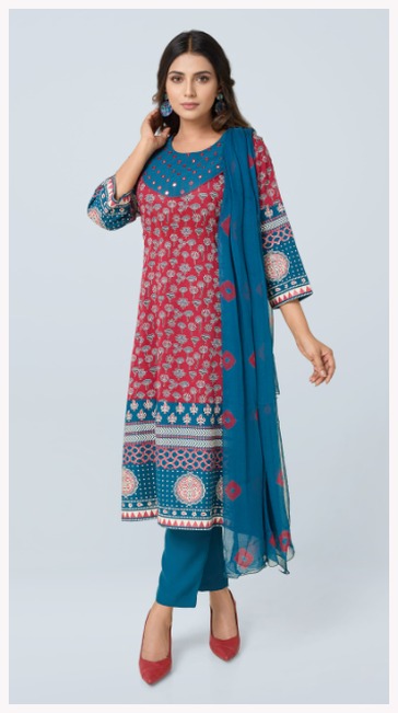 Elegant 3-Piece Salwar Kameez — 21