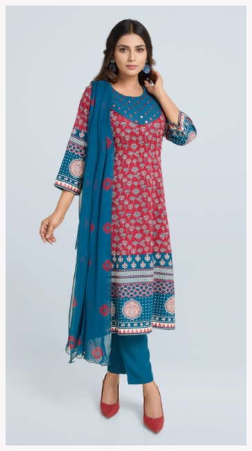 Elegant 3-Piece Salwar Kameez — 41